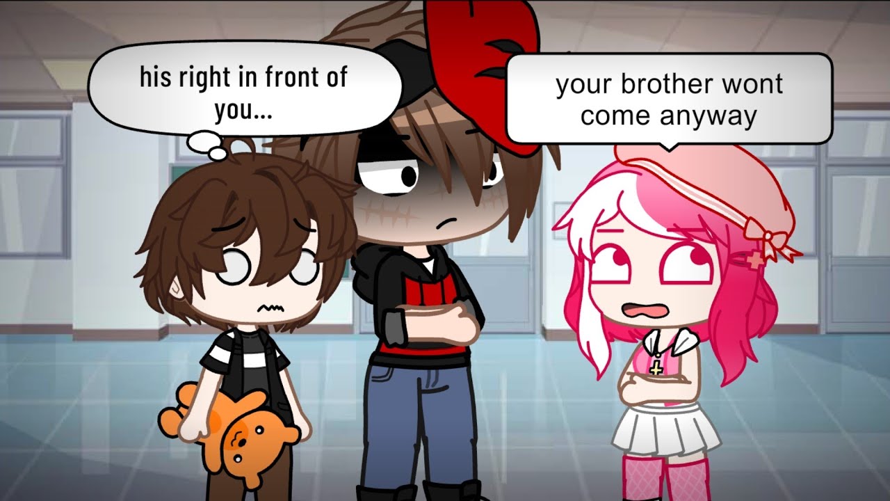 Gachaclub - Bring your brother to school - *Meme* - ( Past Afton Family )