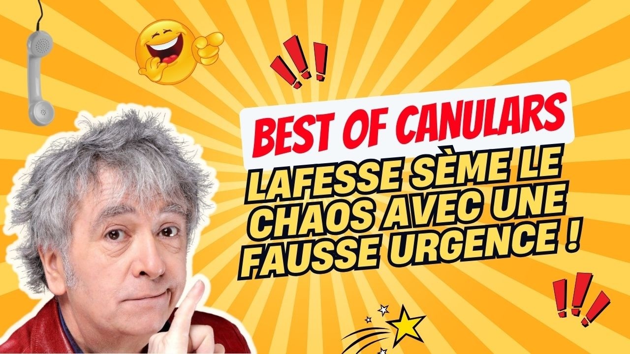 Lafesse Sème Le Chaos Avec Une Fausse Urgence ! | Lafesse Canular