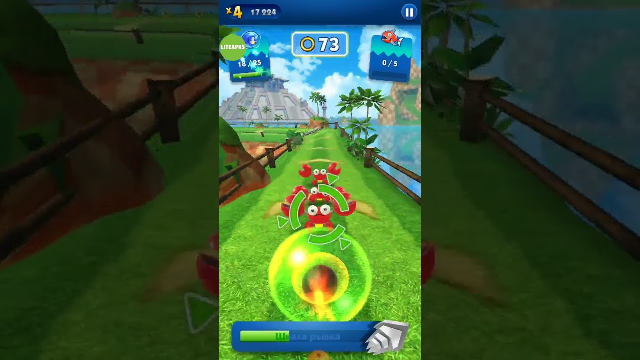 Играю за Шэдоу в пятерых играх про Соника