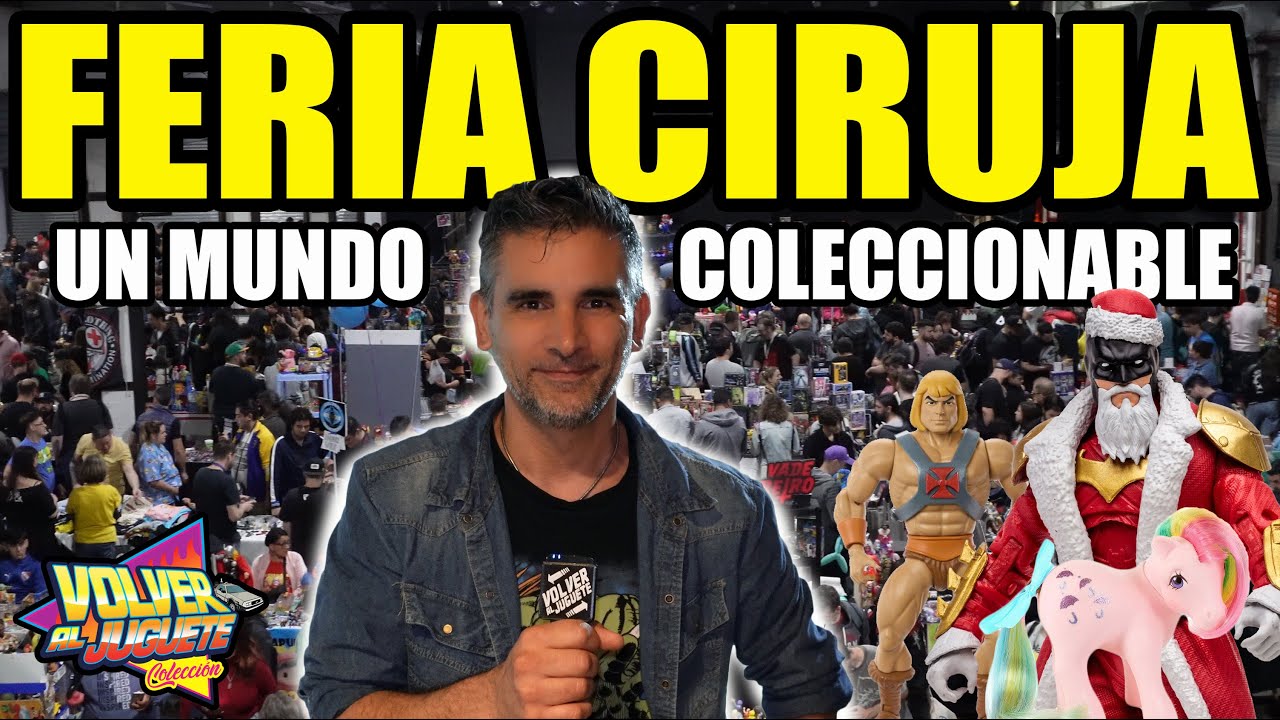 😲RECORREMOS LA FERIA CIRUJA EN BUSCA DE FIGURAS Y JUGUETES COLECCIONABLES!!!