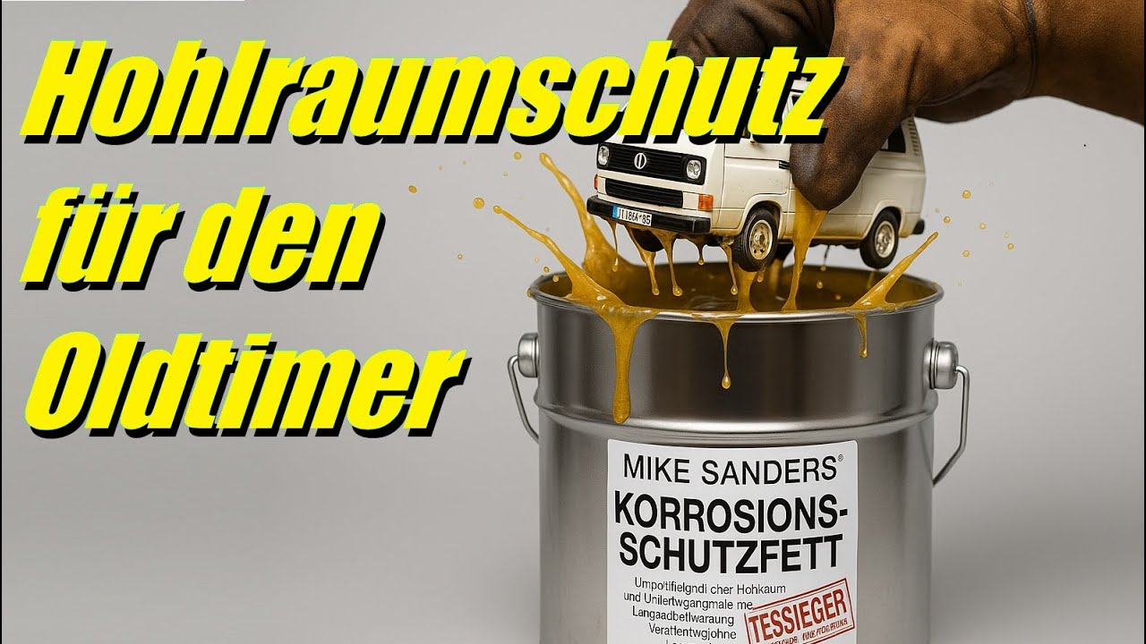 Hohlraumkonservierung - Rostschutz für den Oldtimer - Mike Sanders verarbeiten ohne Spezialwerkzeug
