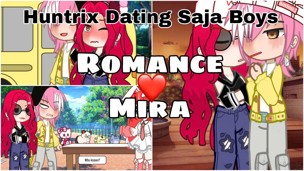 {GCMM} HUNTRIX Dating SAJA BOYS - Romance x Mira For 24 Hours [KPOP DEMON HUNTERS]