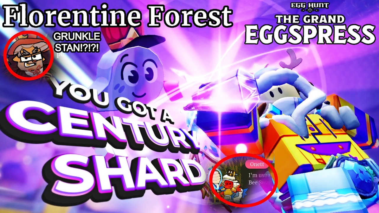 Roblox Egg Hunt 2026: The Grand Eggspress ЛЕС ФЛОРЕНТИН Все яйца собраны (Глава 1)