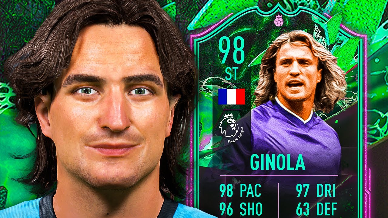 THE MOST EXPENSIVE CARD IN THE GAME! 😳 98 Shapeshifters Ginola Player Review - FIFA 22 Ultimate Team