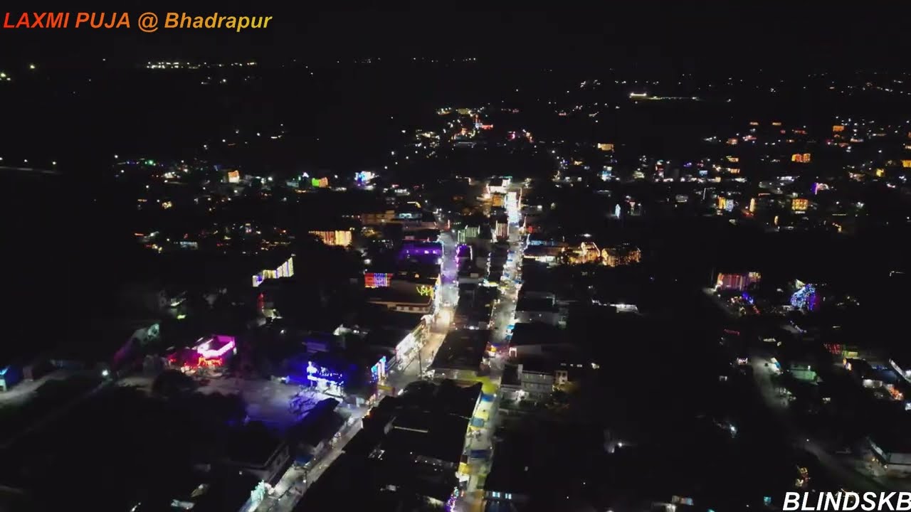 4K AERIAL VIEW OF BHADRAPUR CITY  ll 2079 ll SKB ll @blindskb