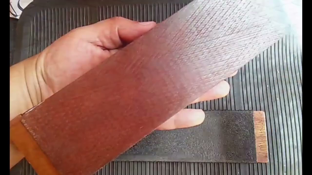 Correas Barberas, Asentador de Cuero.