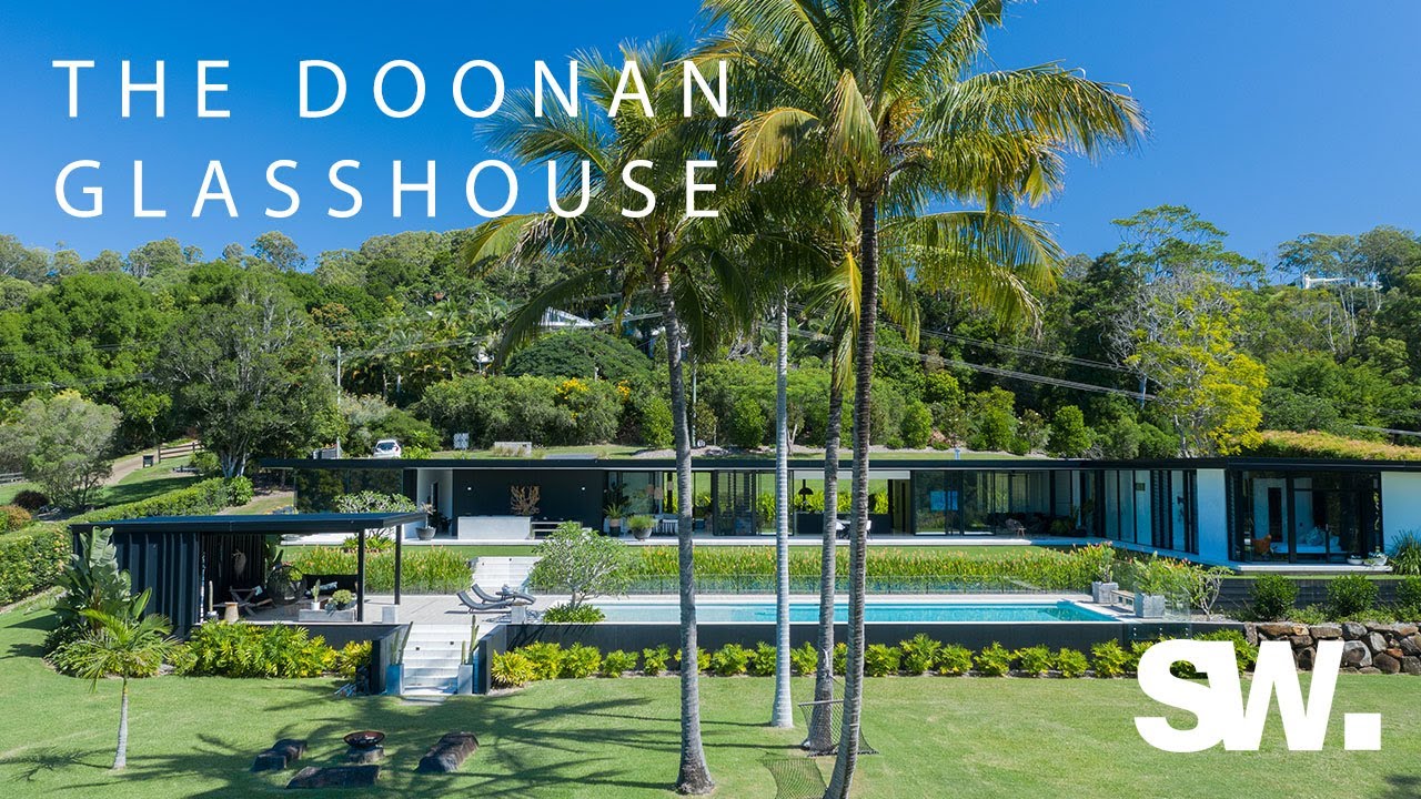 ARCHITECTS OWN DREAM HOME SWA - THE DOONAN GLASSHOUSE