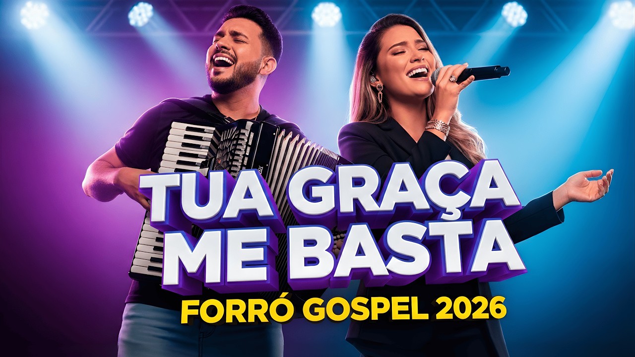 Lançamento Forró Gospel 2026 | Tua Graça me Basta | O Melhor do Forró Gospel e Adoração com Ritmo