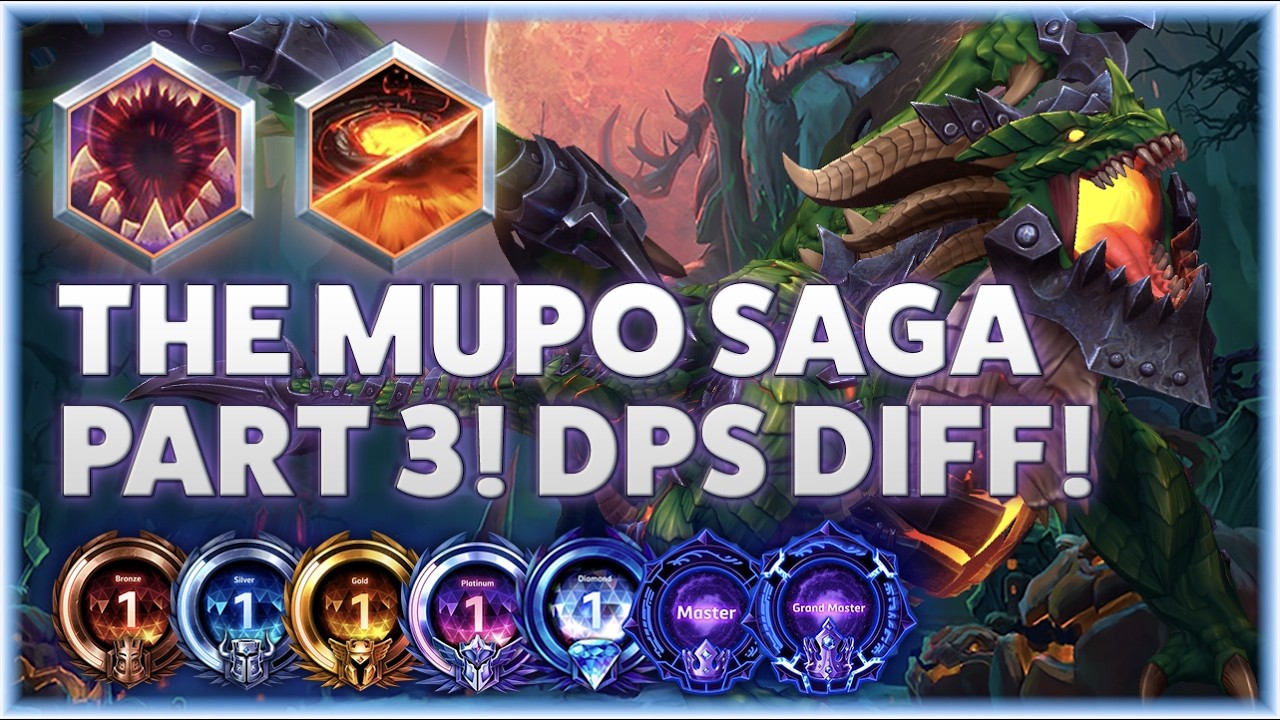 Deathwing Bellowing Roar - THE MUPO SAGA PART 3! DPS DIFF! - Bronze to Grandmaster Season 1 2026