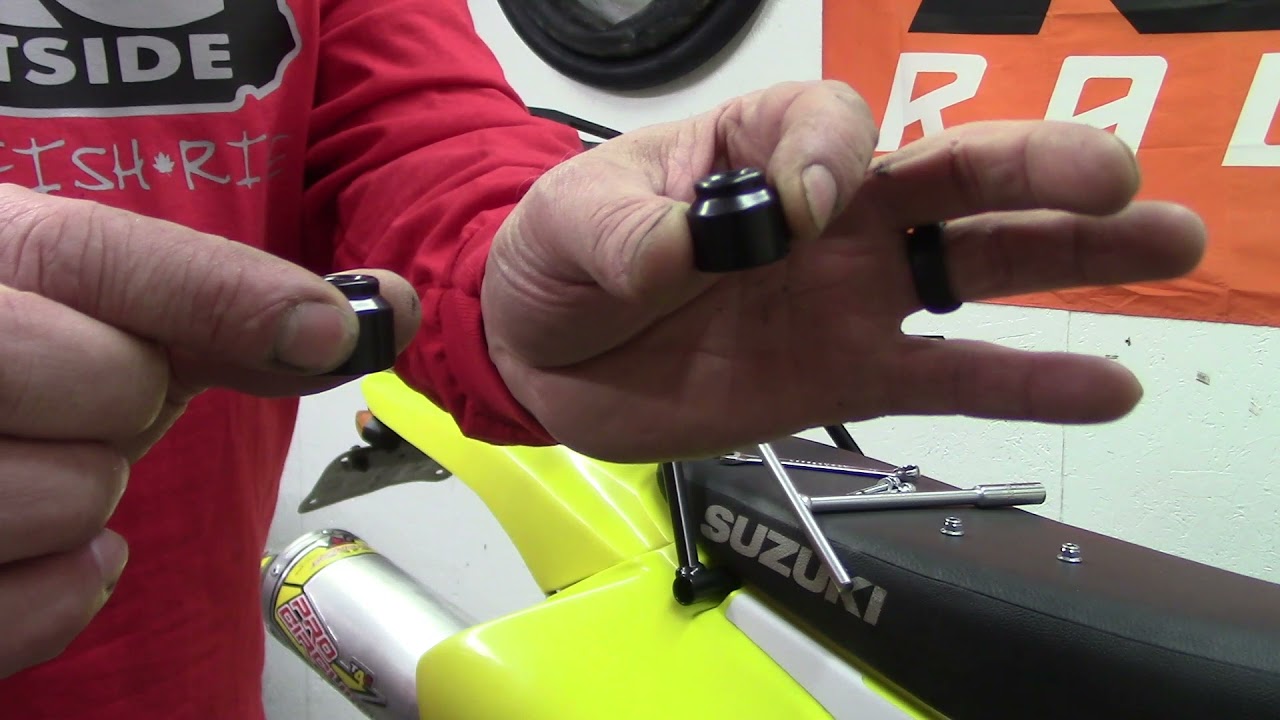 DRZ400 Tusk rack install!
