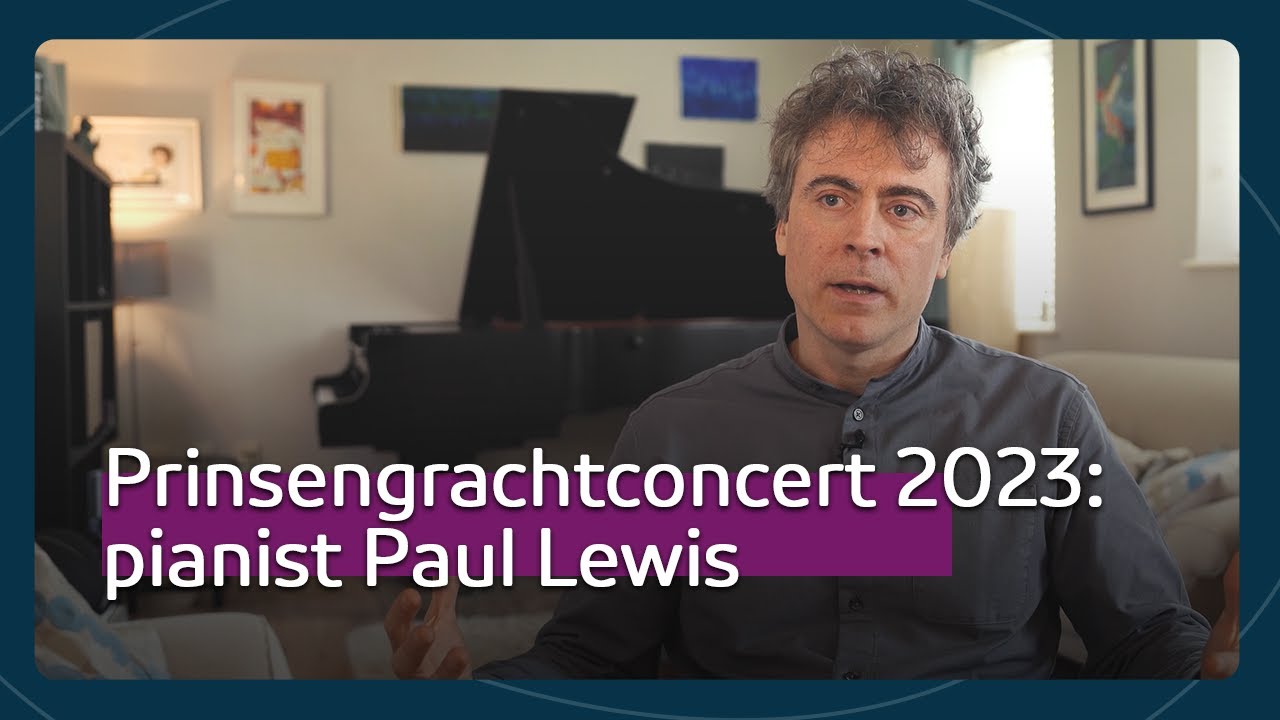 Pianist Paul Lewis is hoofdartiest van het Prinsengrachtconcert 2023