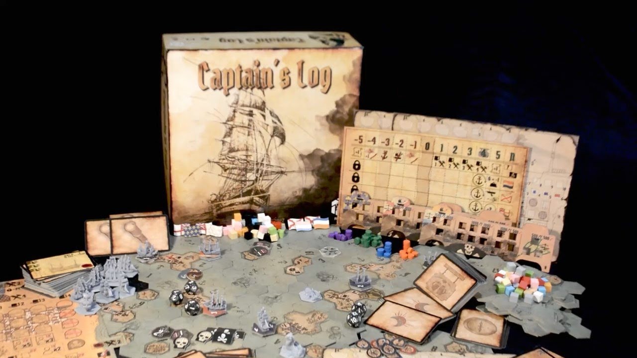 Captain's Log - Board game trailer