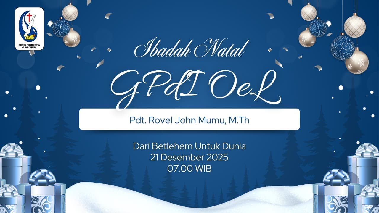 Ibadah Perayaan Natal GPdI OeL Majalaya | 21 Desember 2025