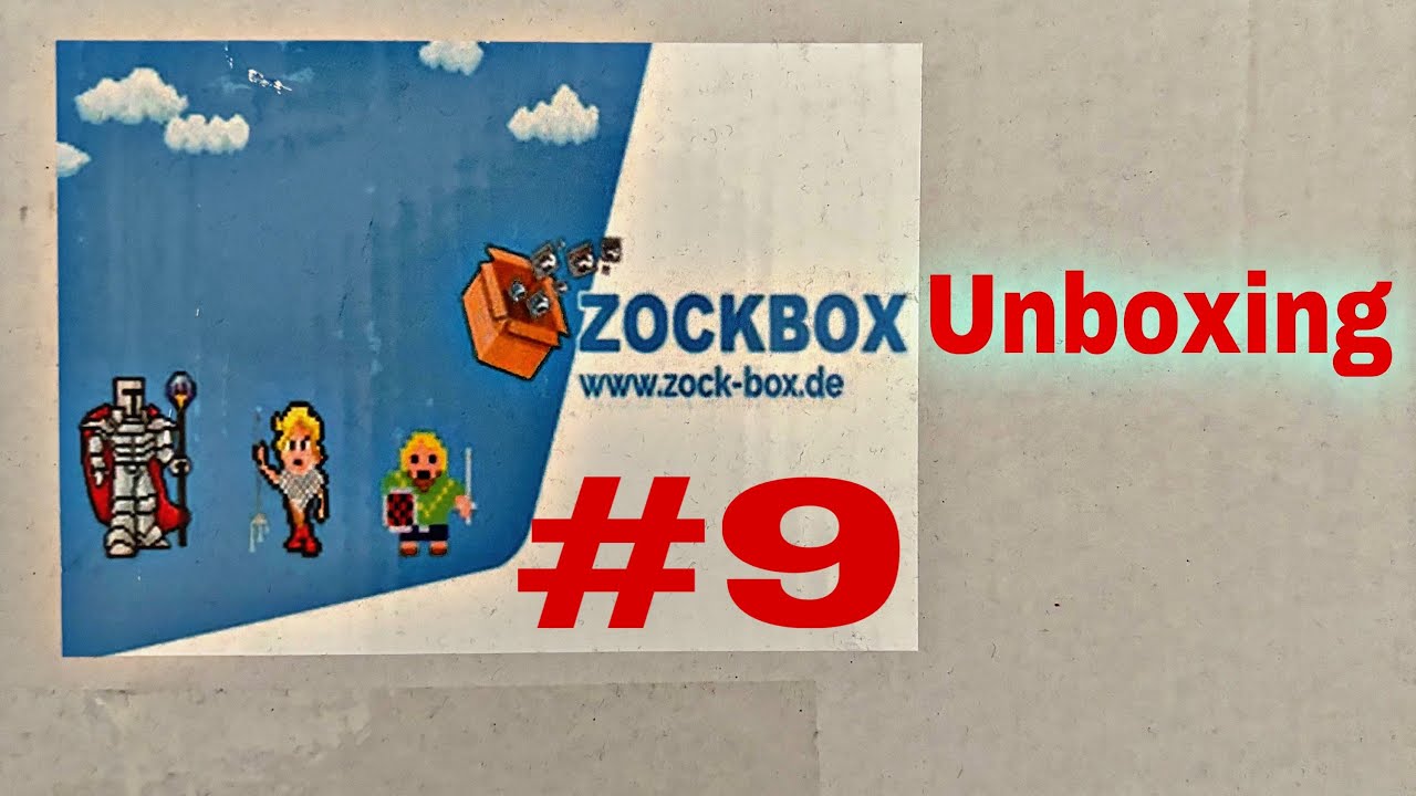 Zockbox Unboxing #9. Auf dem Besen Richtung Sieg. #mysterybox #unboxing
