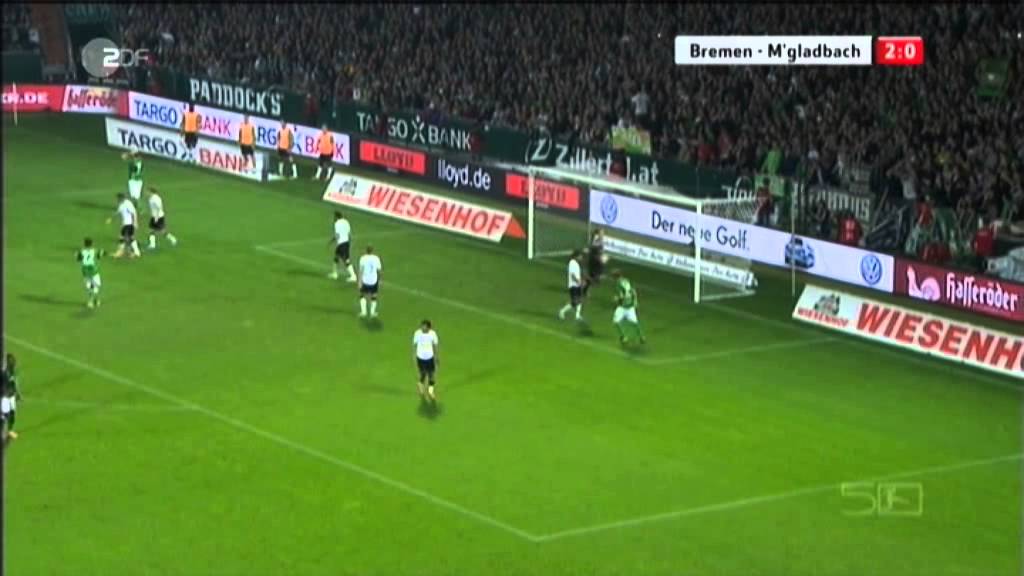SV Werder Bremen : Borussia Mönchengladbach 4 : 0  20.10.2012