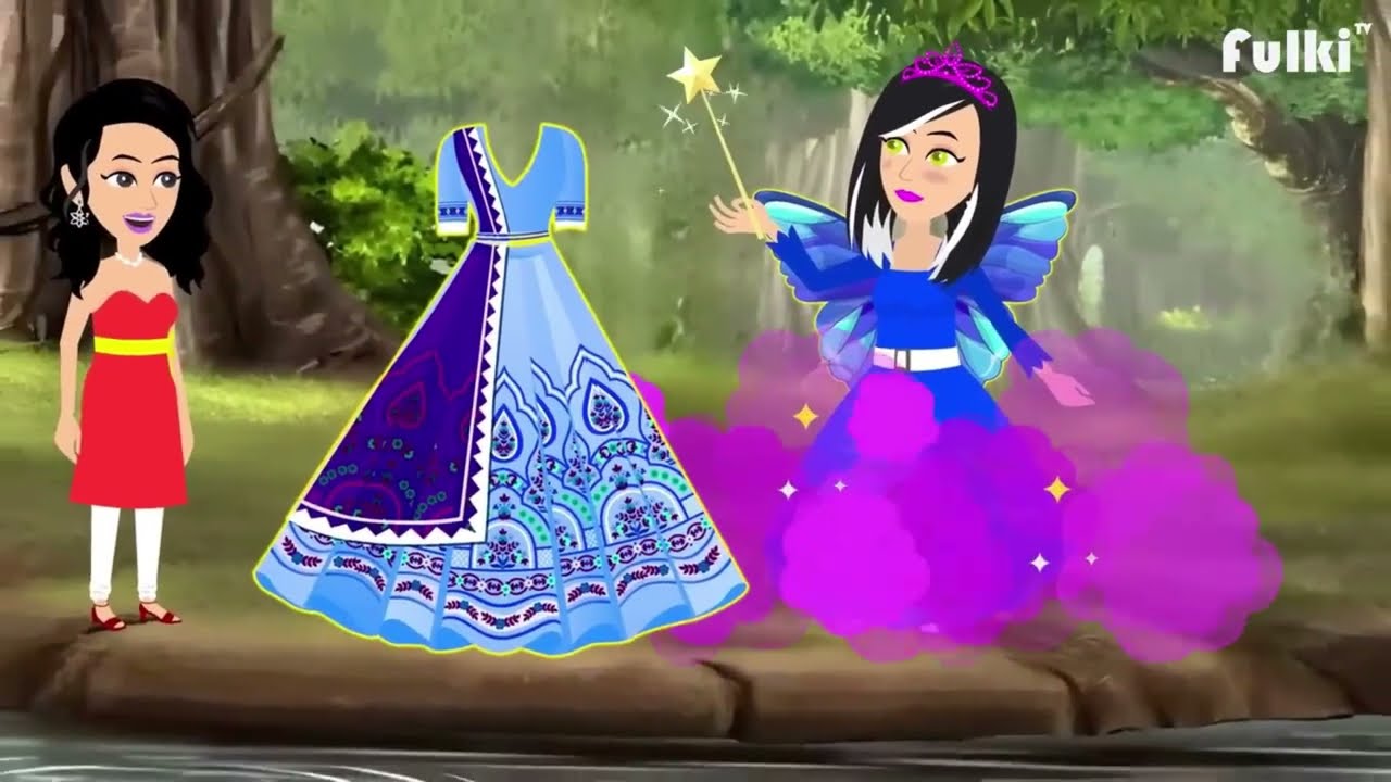 hindi moral story काली स्टूडेंट की गोरी सहेलियां | hindi cartoon kahani | kali student ki kahani