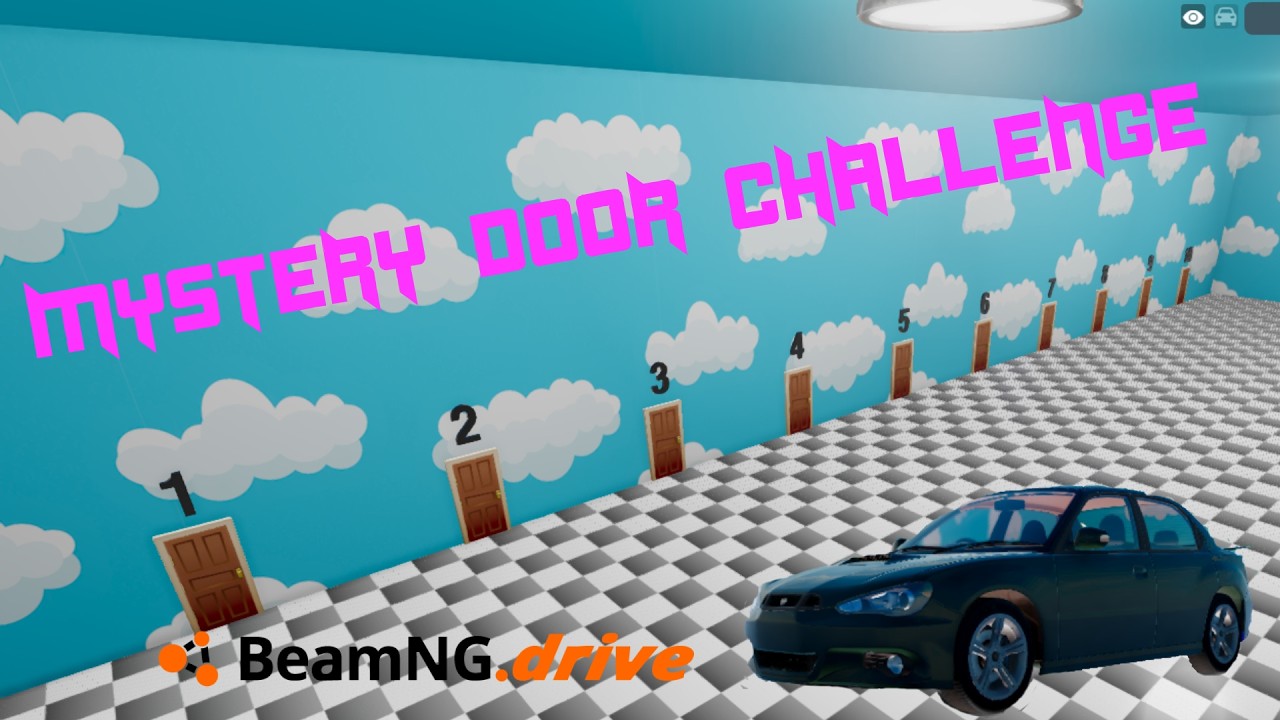 Mystery doors Challange in Beamng.drive