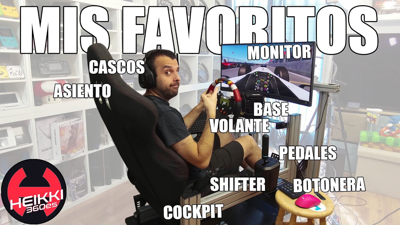 Mis imprescindibles para simracing, ¿por qué estos son los periféricos que más uso?