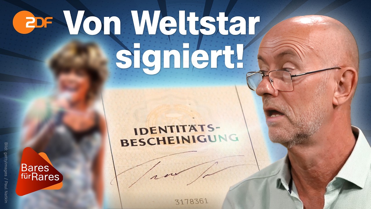 Auf Ausweis der DDR: Musiklegende unterschrieb nach Stasi-Haft des Verkäufers | Bares für Rares