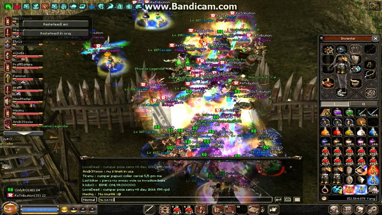 Metin2NR OnlyRO vs ReTribution (Razboiul Breslelor)