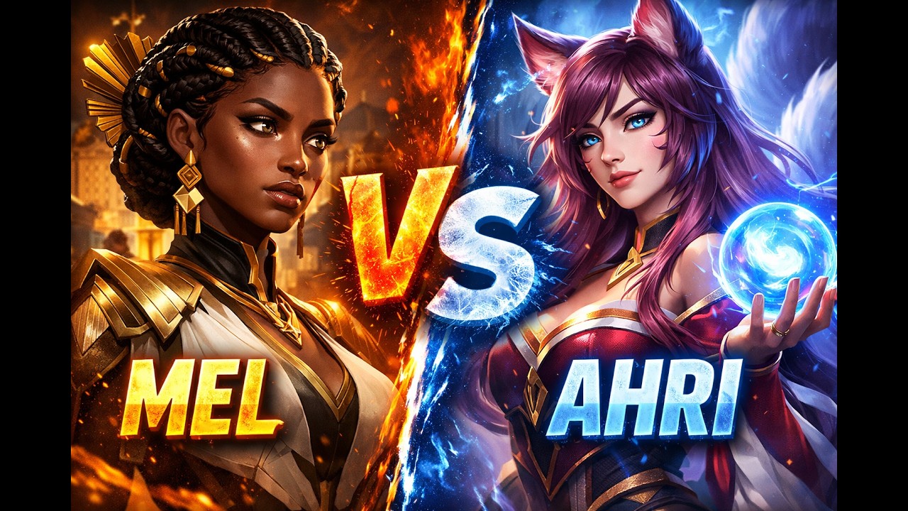 Mel vs. Ahri = Free LP