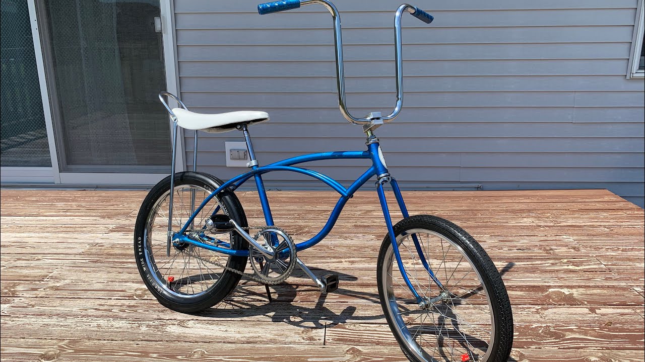 Обзор и тест-драйв мощного мотоцикла Schwinn Stingray Chopper 1976 года.