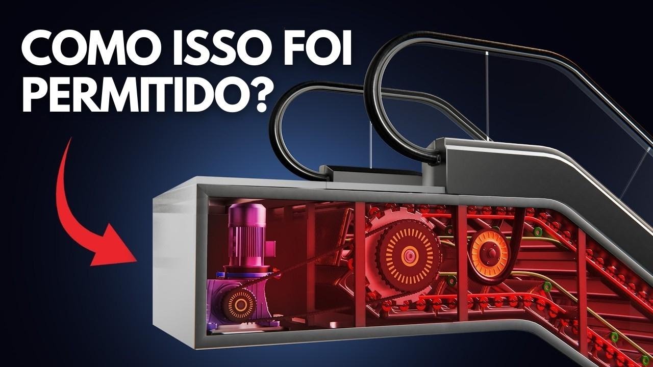 A escada rolante mais perigosa de Roma