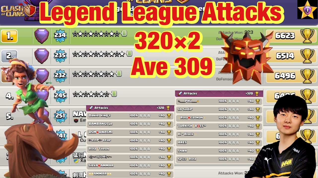 Legend League Attacks October Season Day15 RR With Army Link