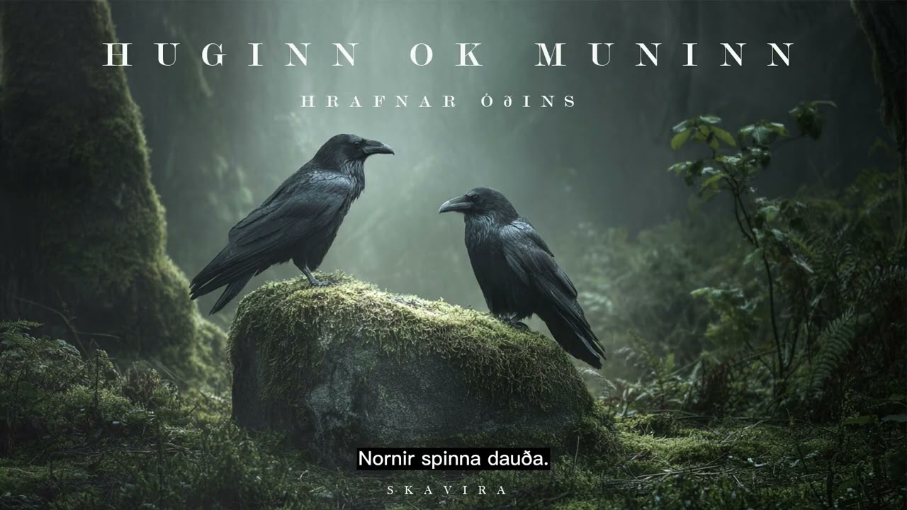 Huginn ok Muninn &ndash; Hrafnar &Oacute;&eth;ins (Huginn and Muninn &ndash; Ravens of Odin)  | Old Norse Viking Music