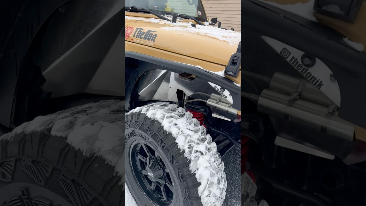Mud tire in the winter ??? on a daily driver in the northeast? These are an amazing tire so far.