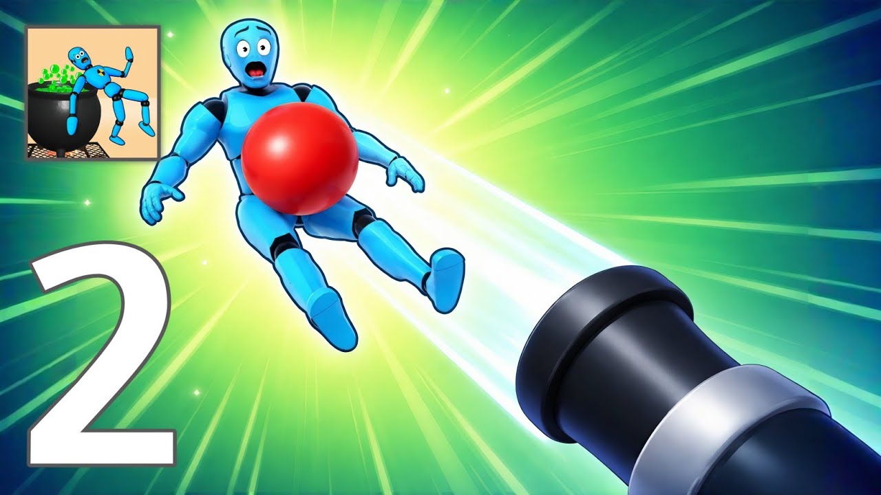 Puppet Bone Smashing Game level 2 121-240 (IOS, Android)