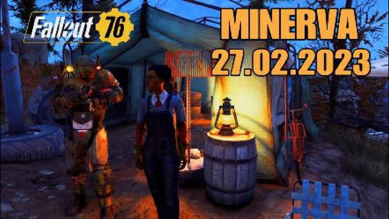 Fallout 76 - MINERVA 27.02.2023 Secret service Unterrüstung abschirmendes Futter
