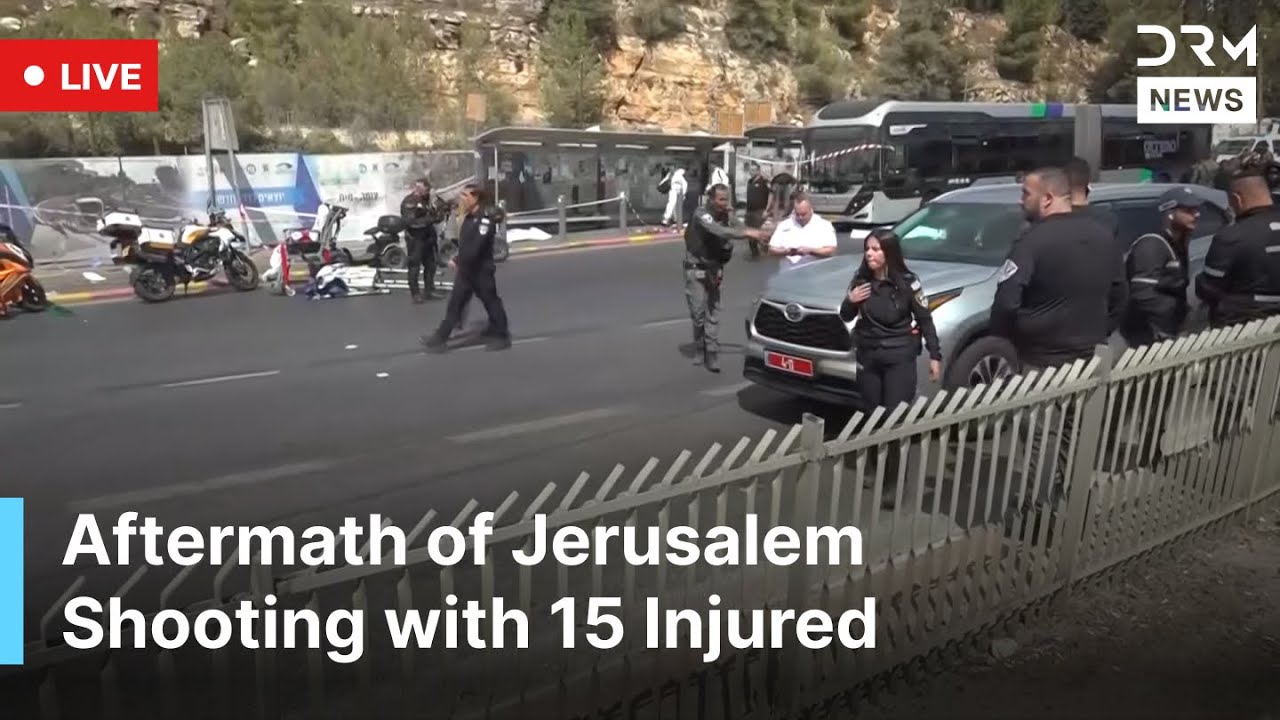 LIVE From Jerusalem: At Least 15 Injured in Shooting | AC1G