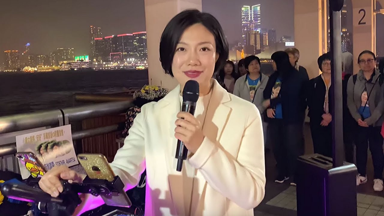 2020.01.10 第4節 (哭砂, 容易受傷的女人, 今宵多珍重,  你到底愛誰)  + 謝謝香港及海外朋友的PayPal支持, 香港旺角小龍女龍婷 @中環10號碼頭街演