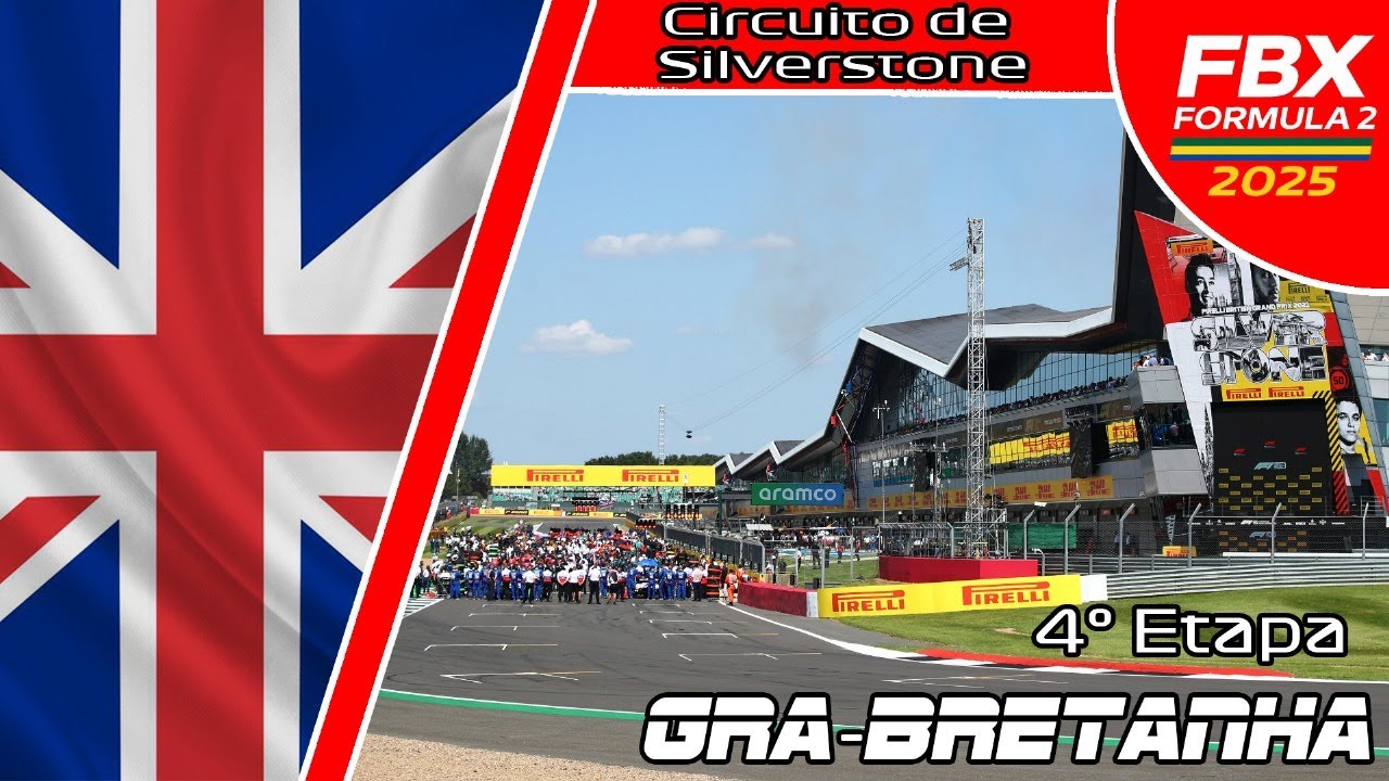 LIGA FBX F2 - ETAPA 04/08 - 2° T- GP DE SILVERSTONE - NARRACAO: ANCAP