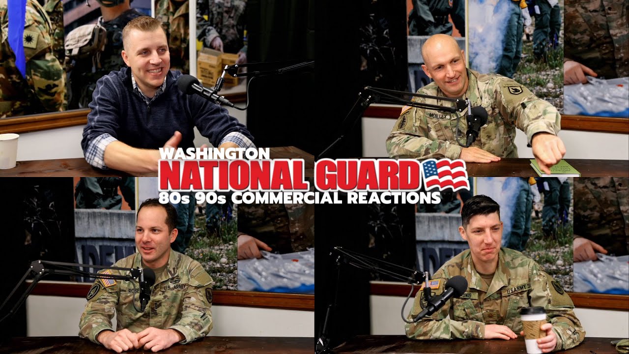 Raven Conversations- National Guard '80s '90s Commercial Reactions