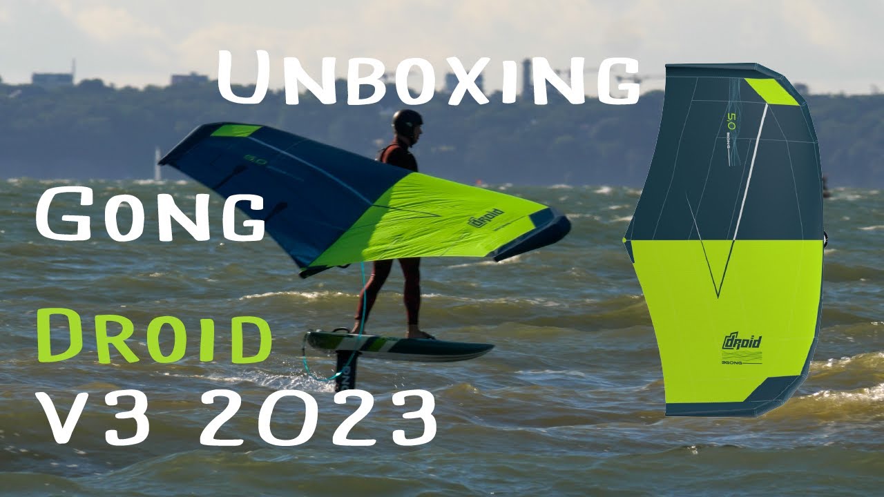 🇫🇷 Présentation - Wing Foil 2023 - Gong Droid V3 2023