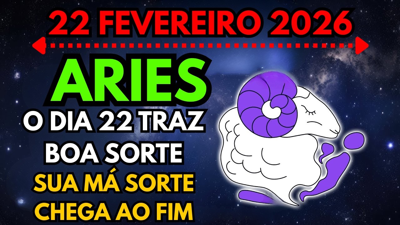 ÁRIES ♈ São Miguel, CORTE AQUELE AMANHÃ, 22 de fevereiro! ⚔️🔥 Sua má sorte acaba agora!