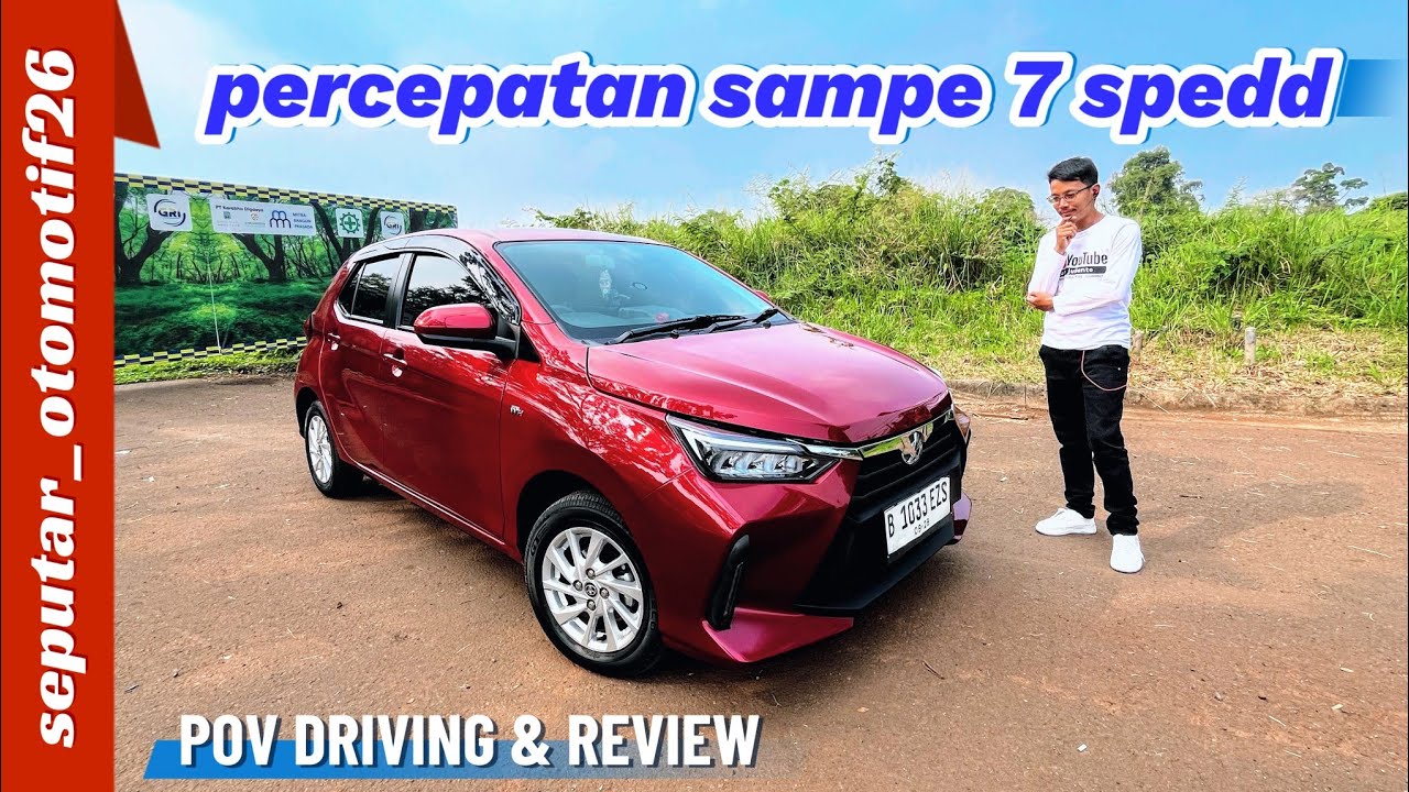 ВОЖДЕНИЕ | НОВЫЙ AGYA TYPE G CVT 2024 |   ТЕСТ МОЩНОСТИ И УПРАВЛЕНИЕ ПЕДАЛЬНЫМ ПЕРЕКЛЮЧЕНИЕМ