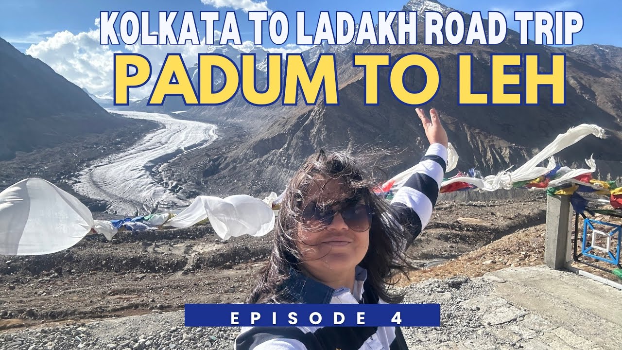 Padum to Leh via KARGIL  self drive Brezza KOLKATA TO LADAKH ROAD TRIP EP. 4