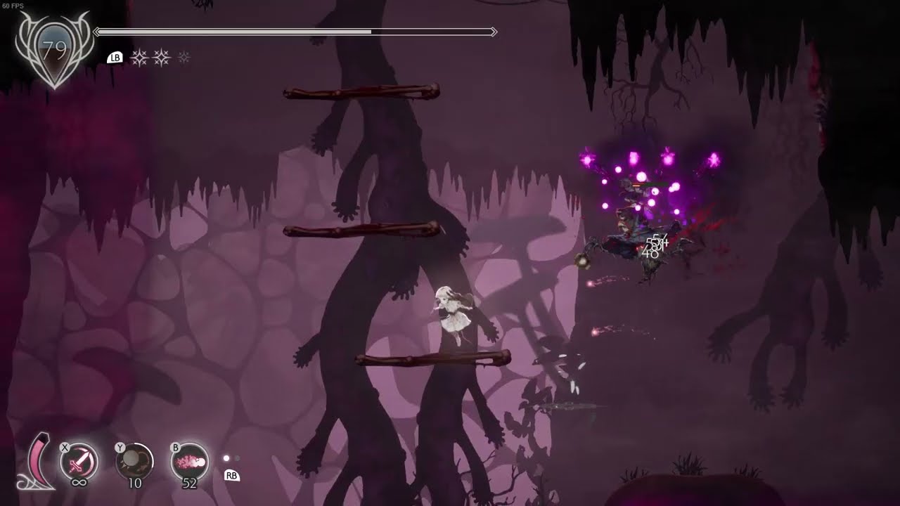 ENDER LILIES: Quietus of the Knights Gameplay (2021) - Verboten Domain!