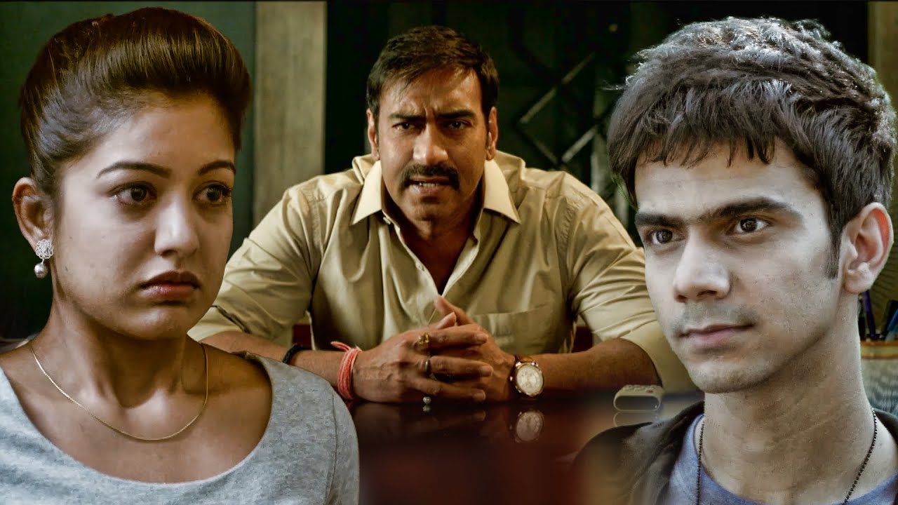 SP के बेटे ने की Vijay की बेटी का Privet Video लीक | Ajay Devgan | Drishyam Best Suspense Scene