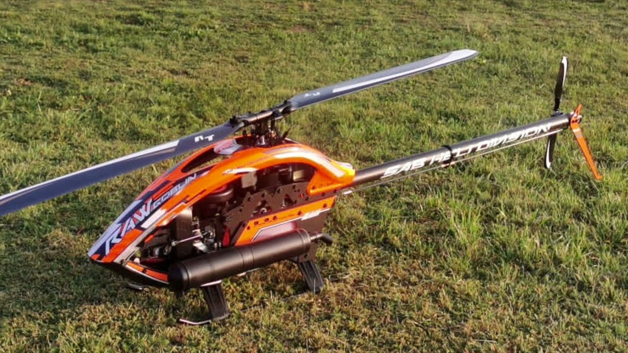 SAB Goblin Raw Nitro with YS 120 Sky Edition Performance