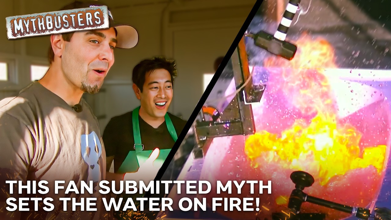 Can Metals In A Bathtub Create A Massive Explosion? | MythBusters
