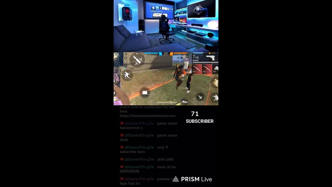 SAIF IS LIVE 6V6 custom FREE REEDEM CODE 30 👈👈