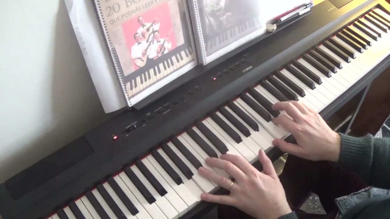 A mi manera (Acompañamiento) Piano tutorial