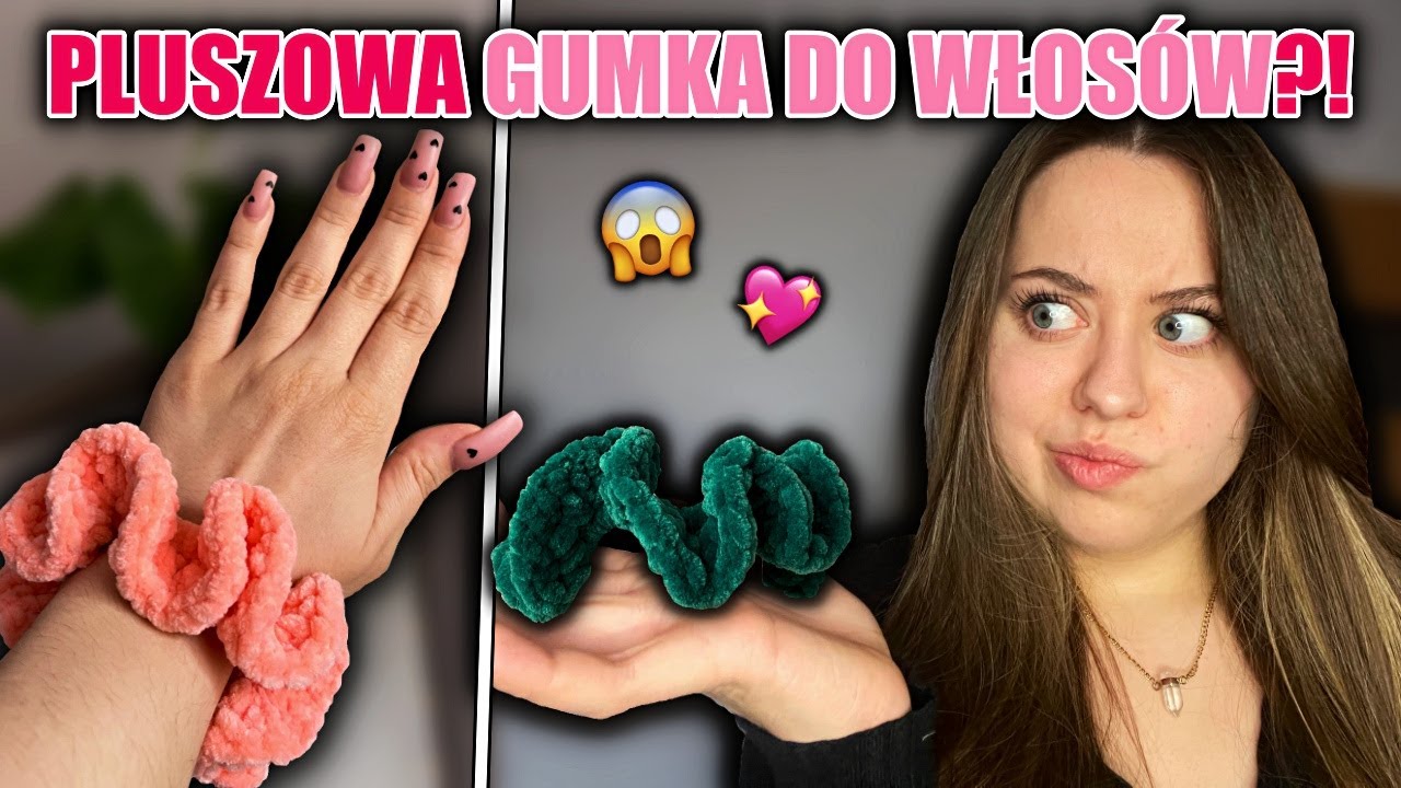 SCRUNCHIE TO MAKE AT HOME! 🧶🤩 | Easy crochet pattern! 💃