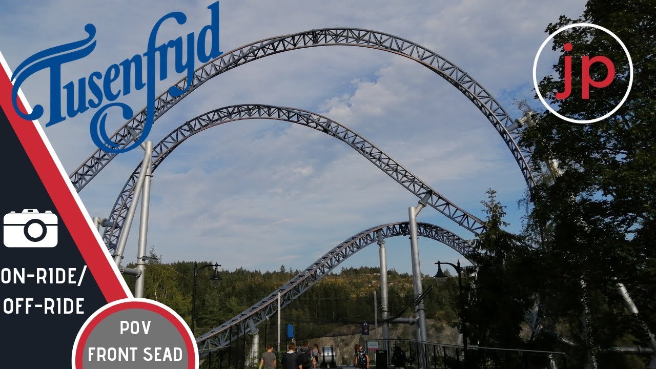 TUSENFRYD - SPEED MONSTER - INTAMIN LAUNCH COASTER - ONRIDE/OFFRIDE - POV