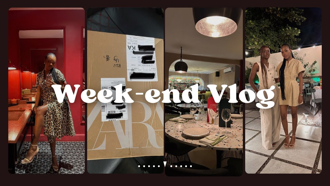 Week-end vlog: haul Zara, date night, anniversaire, salsa night, atelier peinture