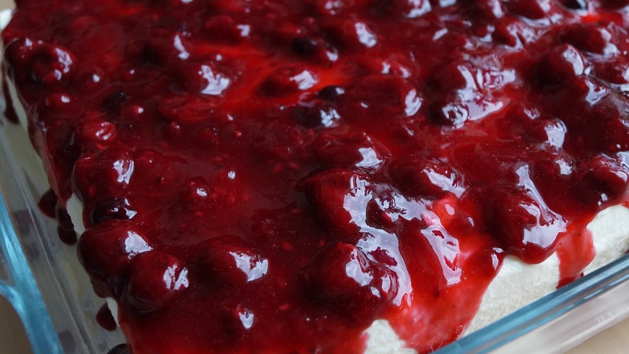 Waffel Torte mit Rote Grütze Rezept Sehr schnell zubereitet